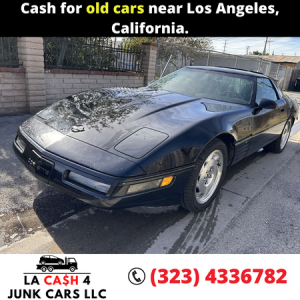 Cash for old cars near Los Angeles, California.