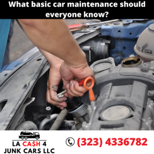 What basic car maintenance should everyone know